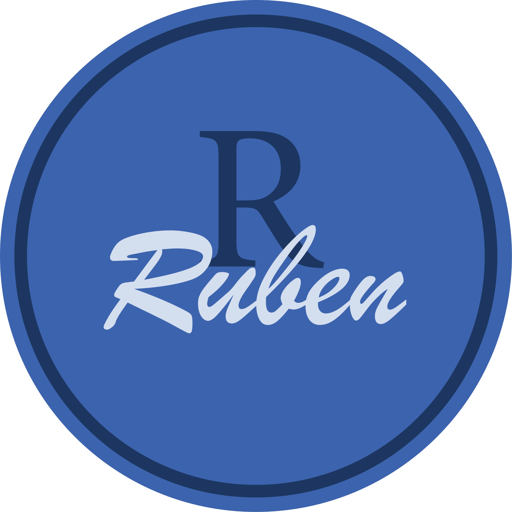 Aangepaste naamcirkel vinyl tapijt met naam - TenStickers