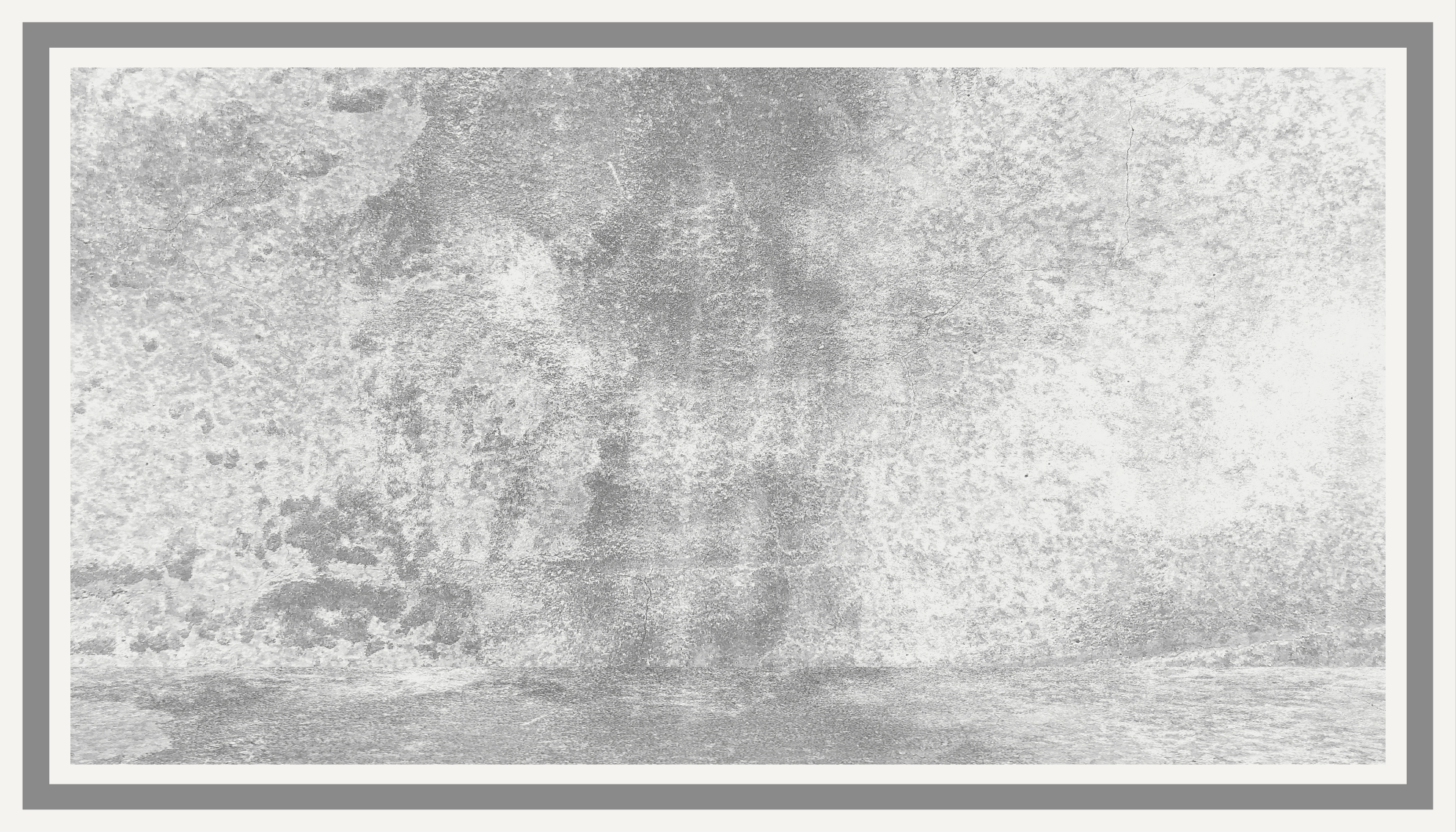 Minimalistische massief grijze stenen vloertegels - TenStickers