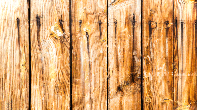 Rustieke klassieke planken vinyl tapijt met houtstructuur - TenStickers