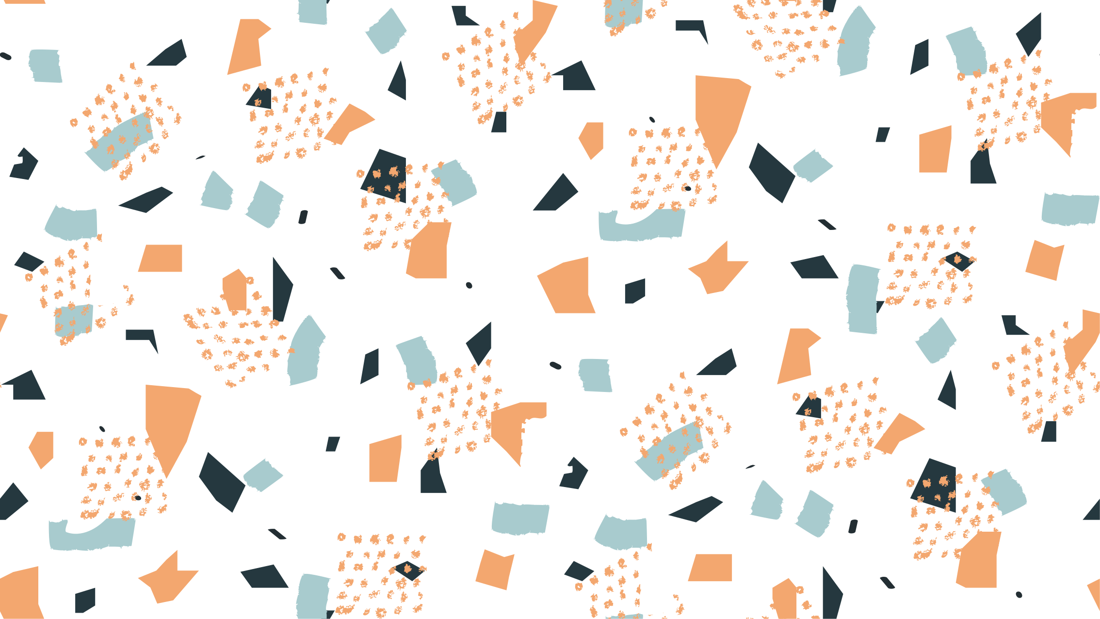 Abstract vormenconcept vinyl tapijt geometrisch - TenStickers