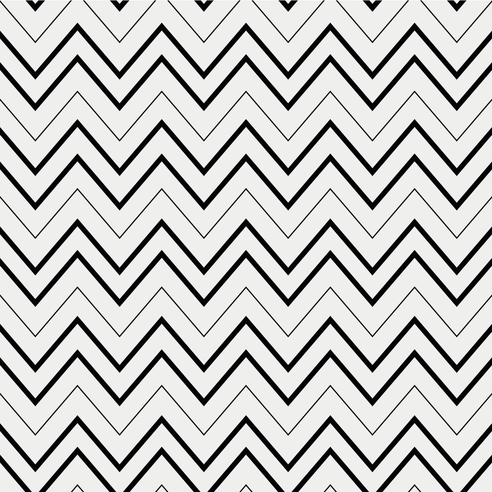 Vinyl tapijt minimalistisch chevron stijl - TenStickers