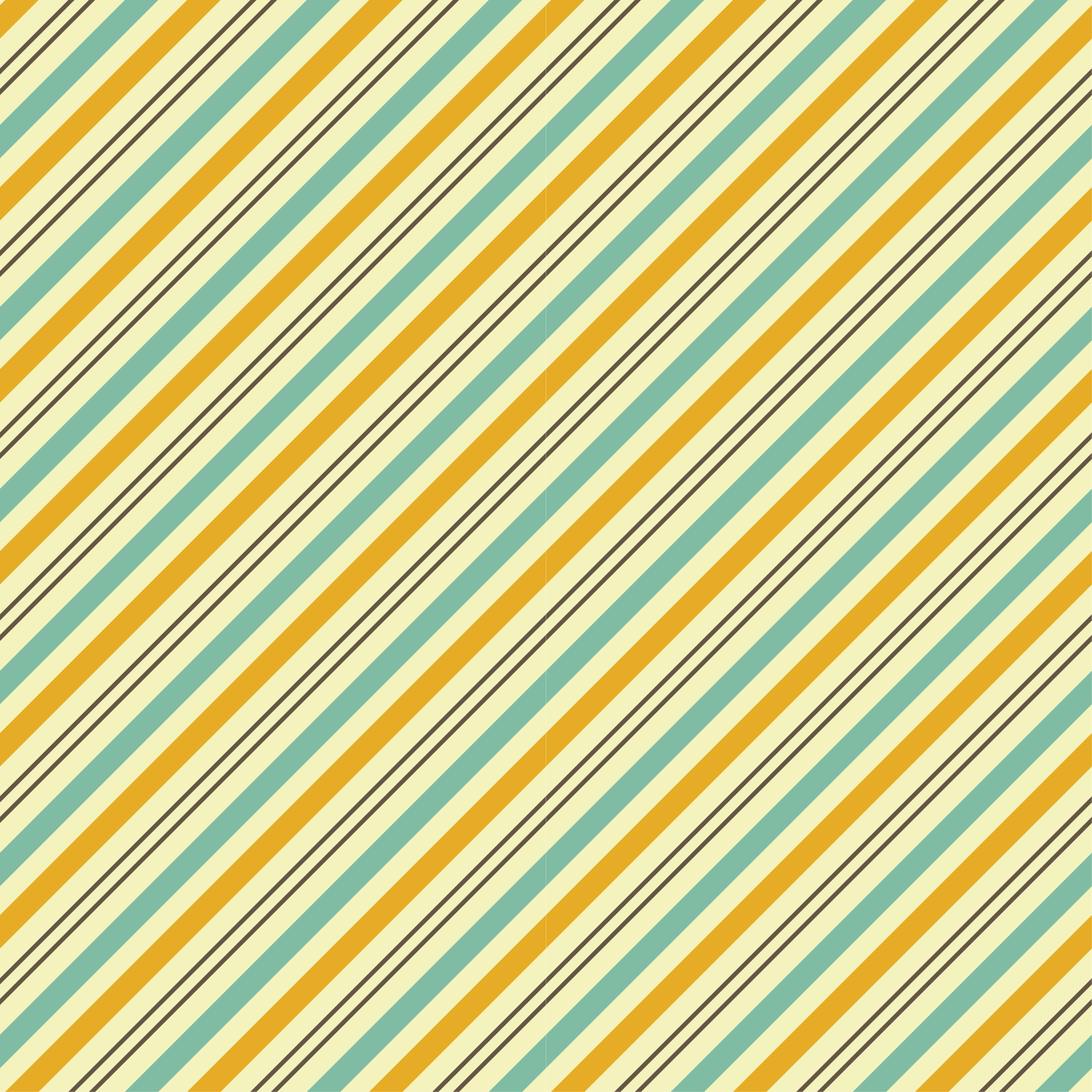 Vinyl tapijt met strepen lively striped concept - TenStickers