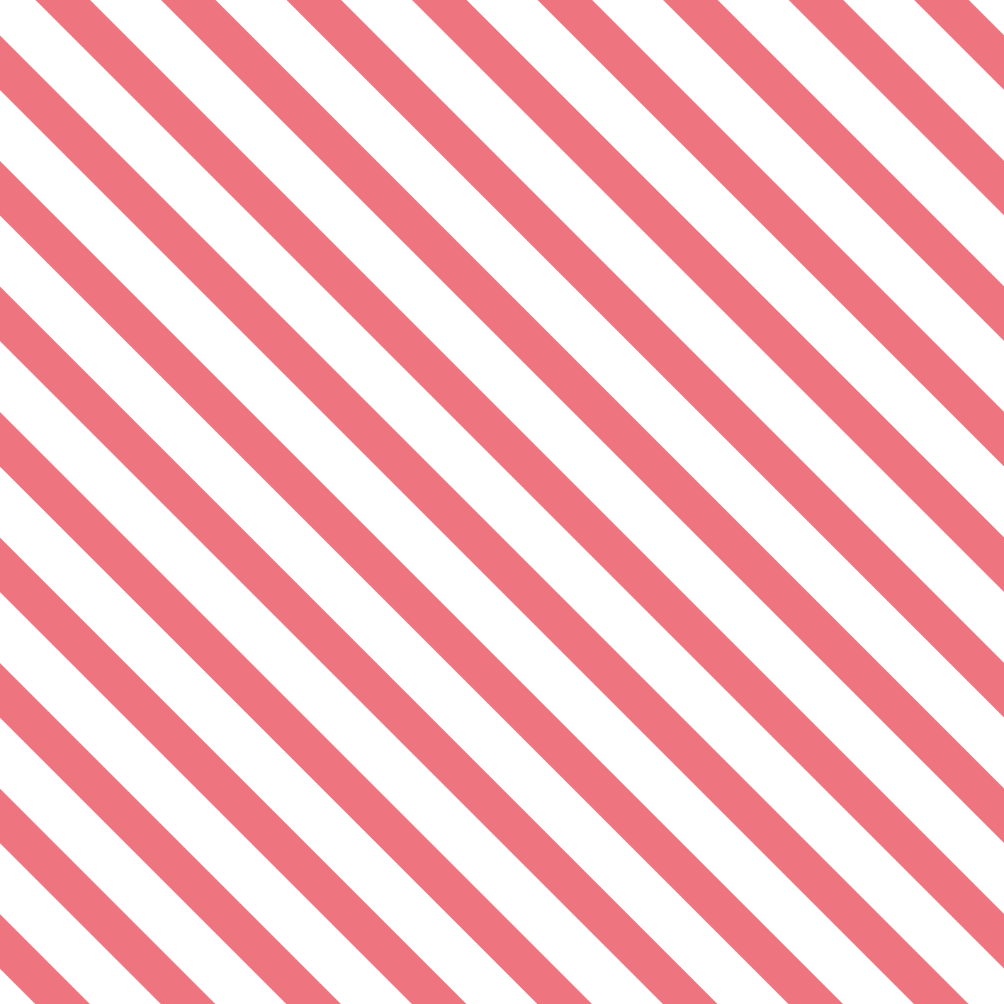 Roze en wit patroon vinyl tapijt met strepen - TenStickers