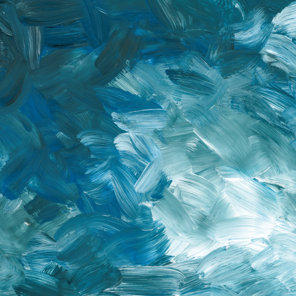 Vinyl tapijt andere textuur oceaan penseelstreken - TenStickers