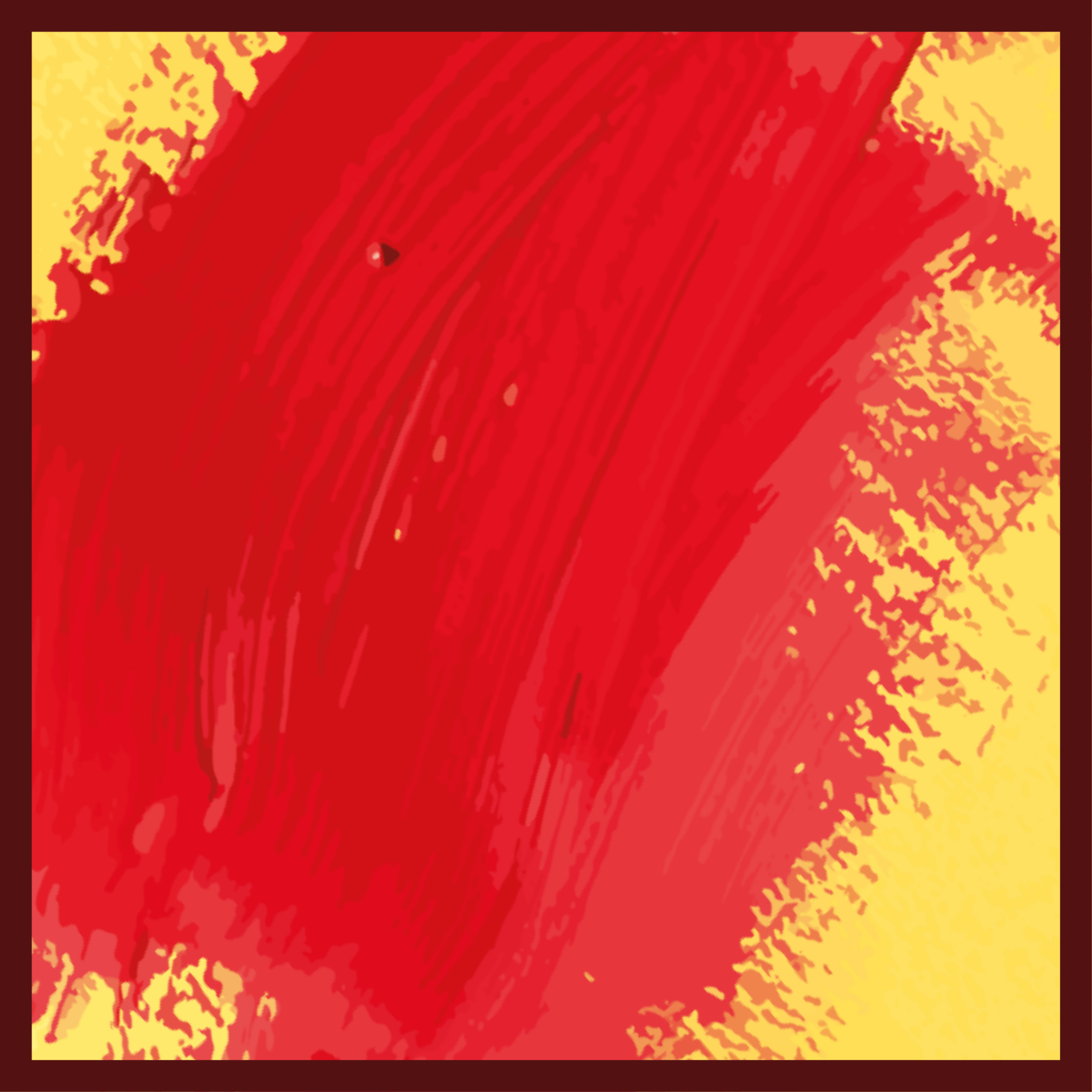 Levendige kleurenspatten vinyl tapijt modern - TenStickers