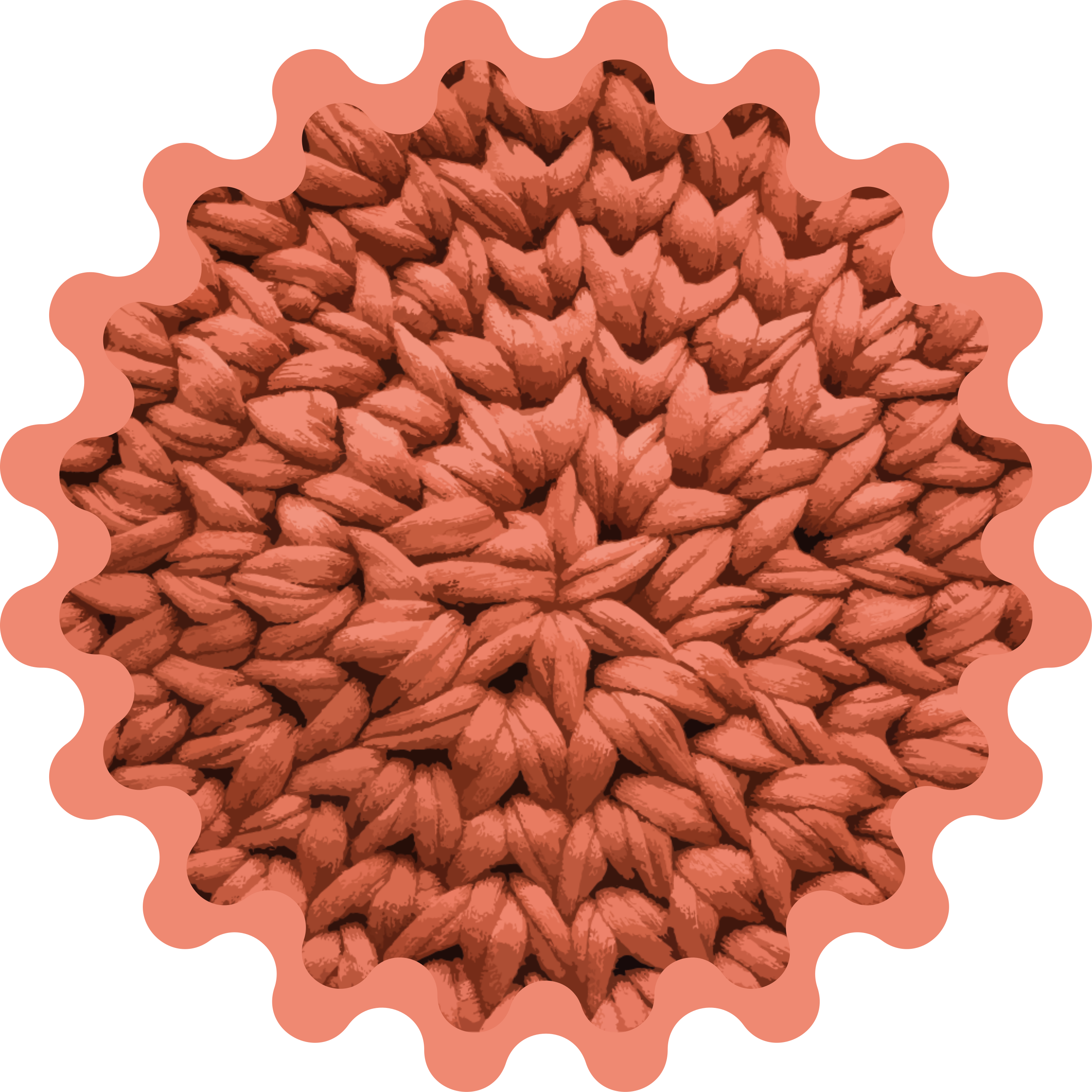 Vinyl tapijt natuur bladmotief - TenStickers