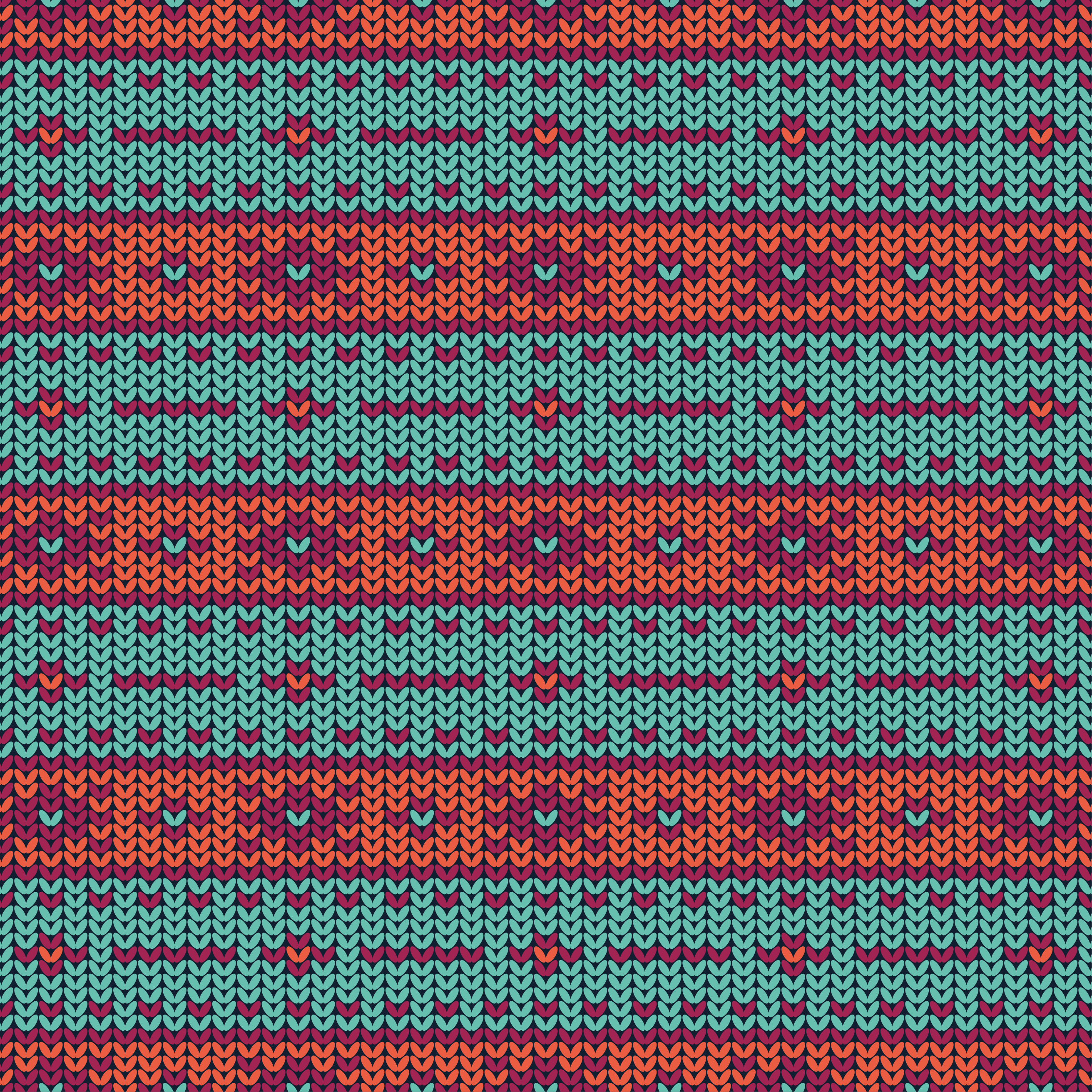 Etnisch vinyl tapijt met levendig geometrisch motief - TenStickers