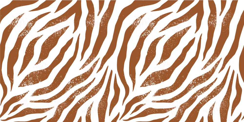 Rustieke zebrastrepen vinyl tapijt dierenprint - TenStickers