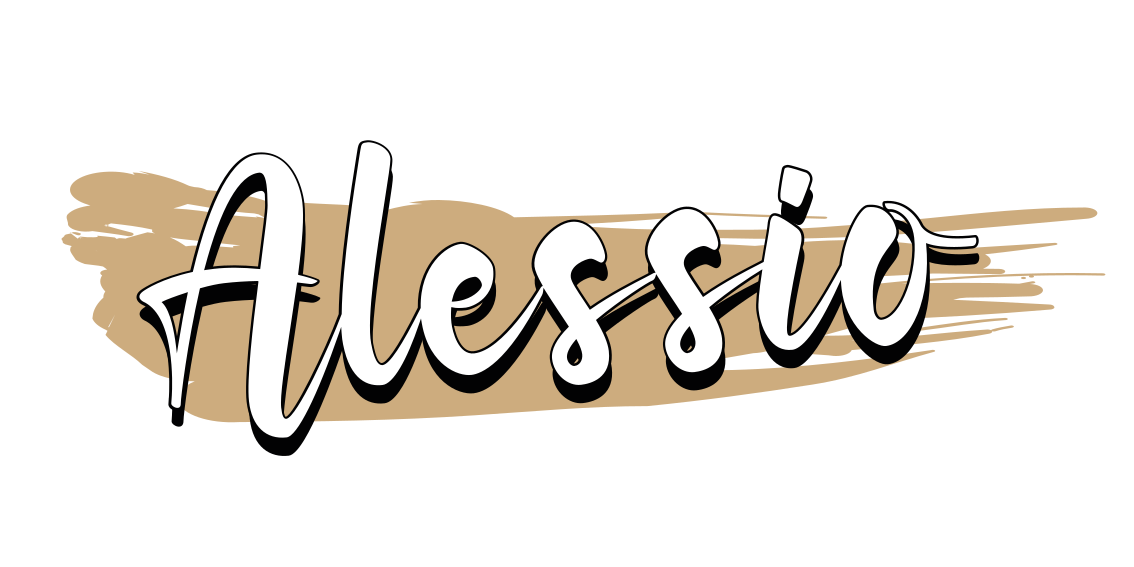 Stijlvol abstract ontwerp vinyl tapijt met naam - TenStickers