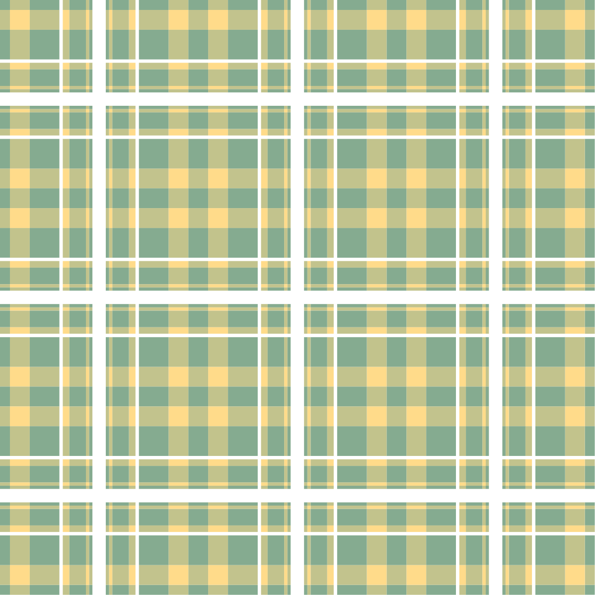 Geruit motief vinyl tapijt met strepen - TenStickers