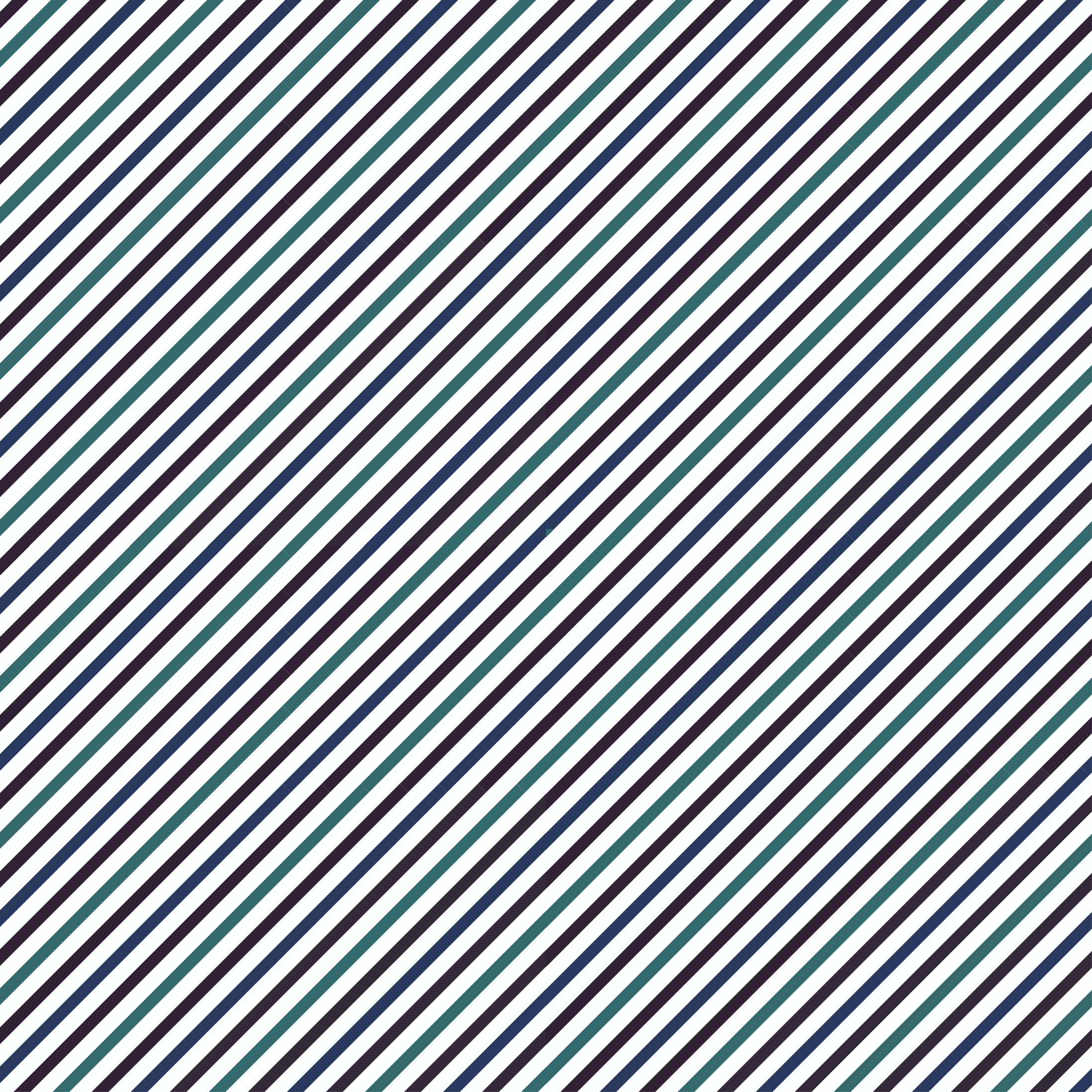 Diagonaal groen en grijs vinyl tapijt met strepen - TenStickers