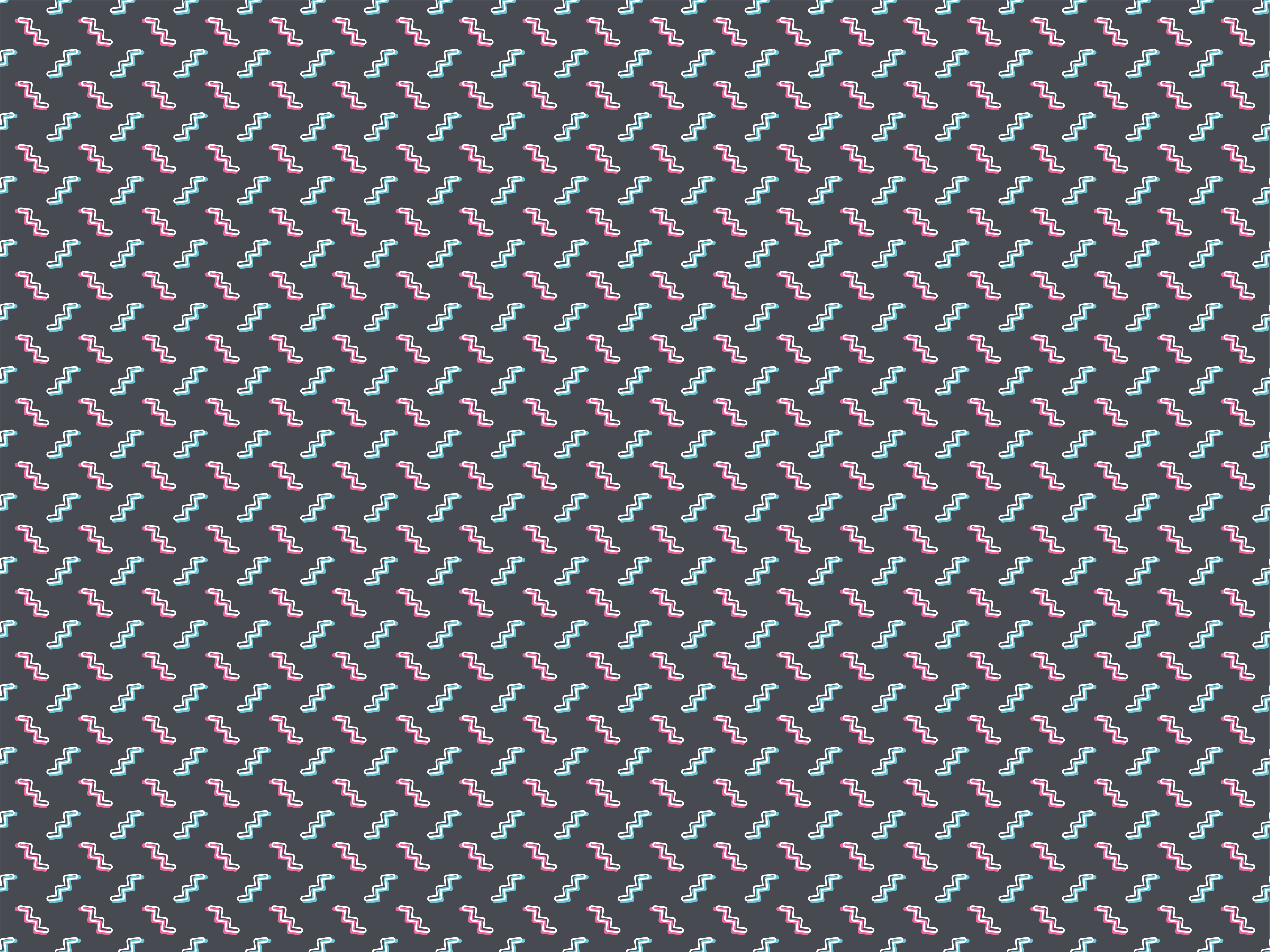 Kleurrijke golvende vormen vinyl tapijt voor meer kinderen - TenStickers