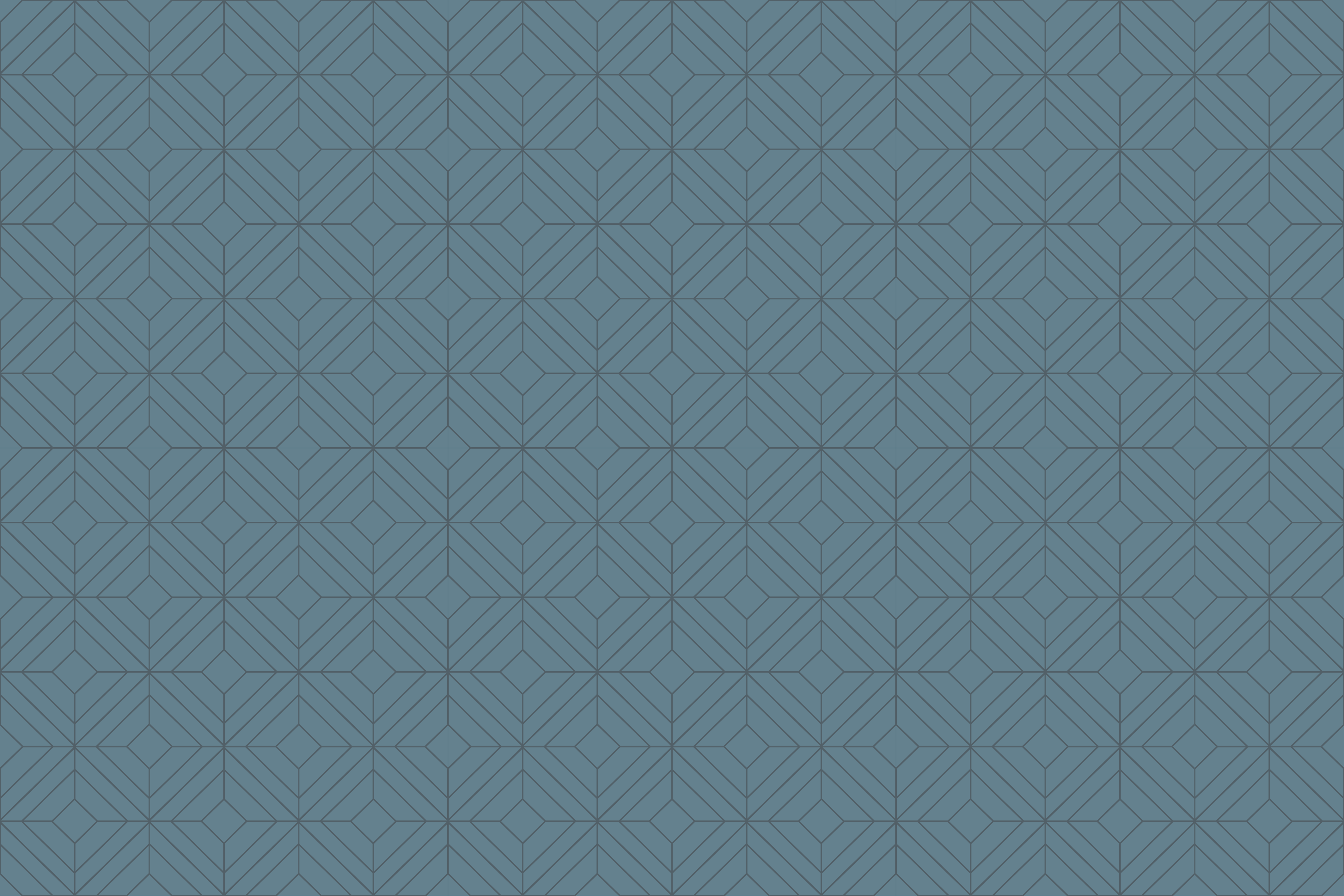 Vinyl tapijt modern geometrisch blad element - TenStickers