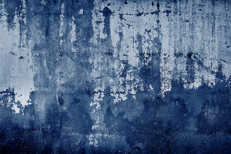 Dramatisch blauw vinyl tapijt andere textuur - TenStickers