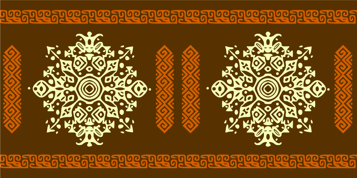 Vinyl tapijt mandala mandala motief set - TenStickers