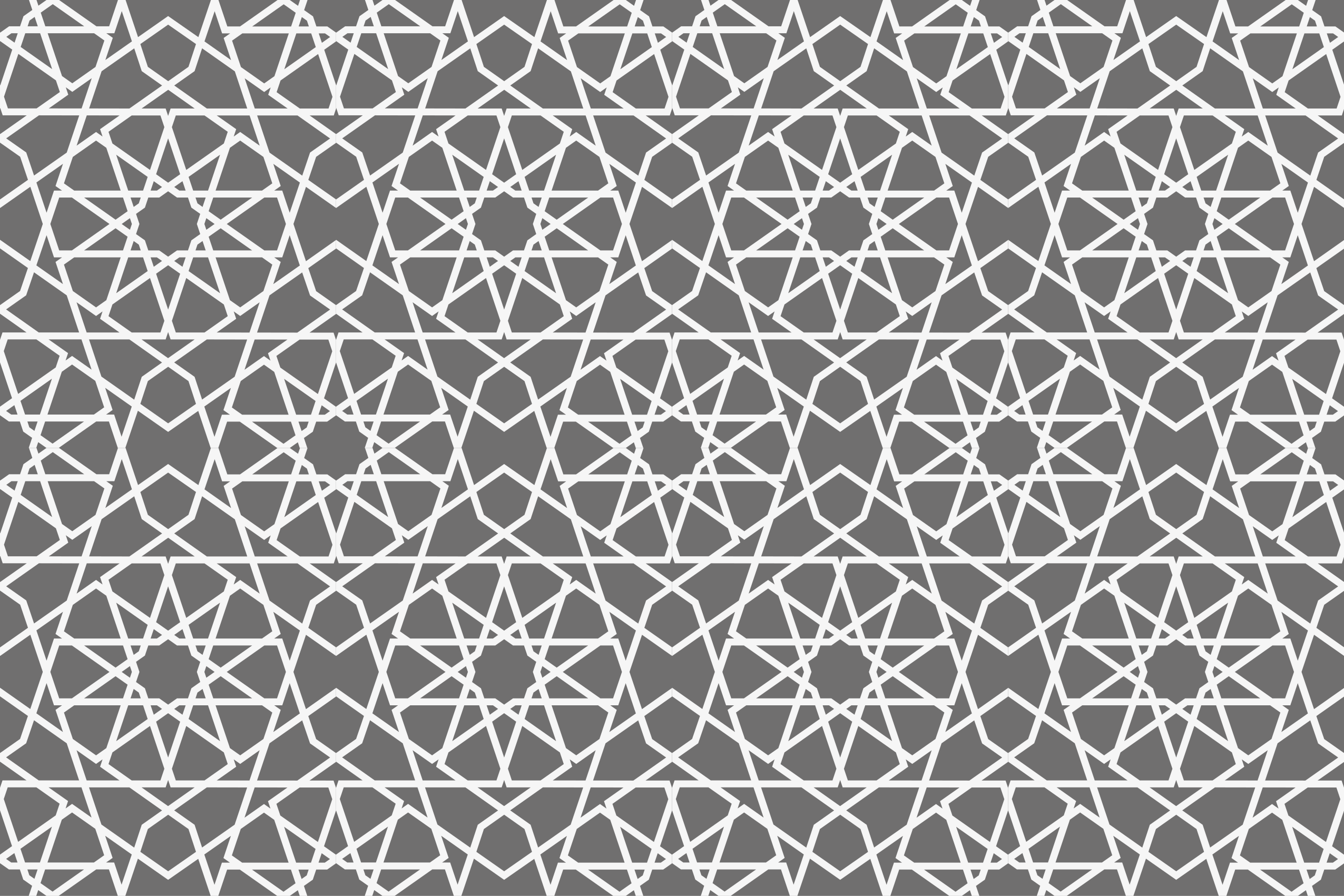 Sterren lijnen vinyl tapijt geometrisch - TenStickers