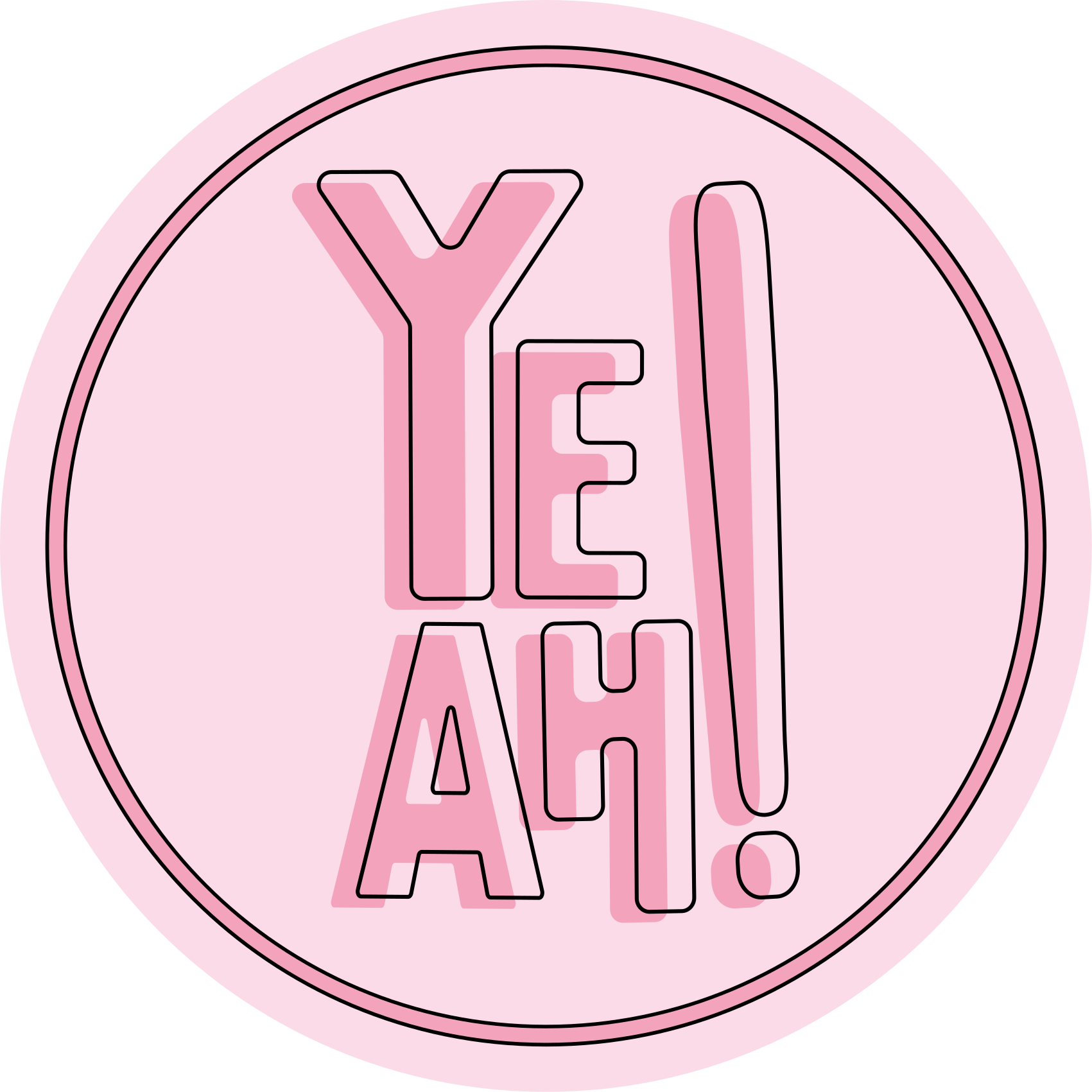 Expressief tekstmotief vinyl tapijt zinnen en teksten - TenStickers