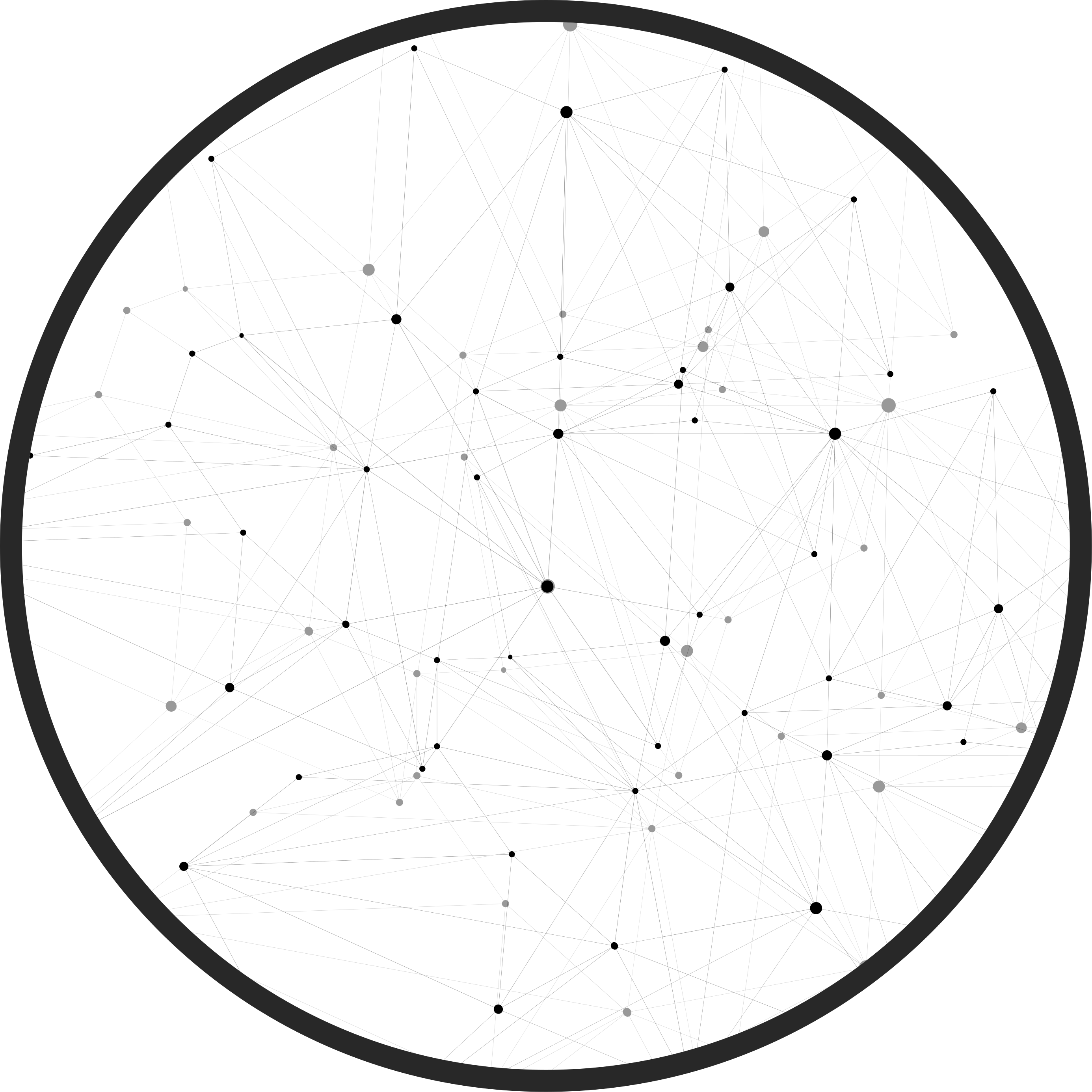 Abstract netwerkpatroon vinyl tapijt modern - TenStickers