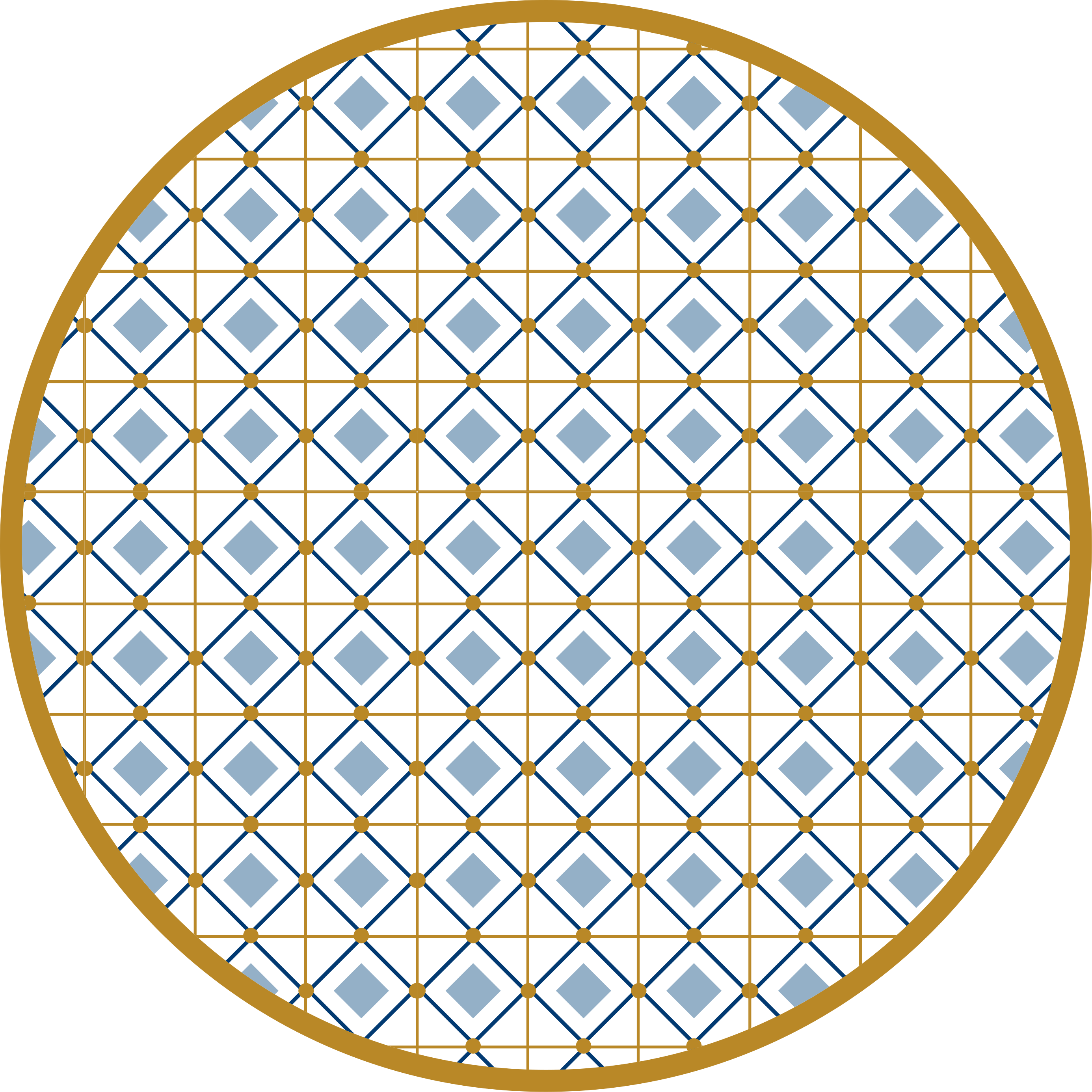 Ronde vloertegels vinyl tapijt tegels - TenStickers