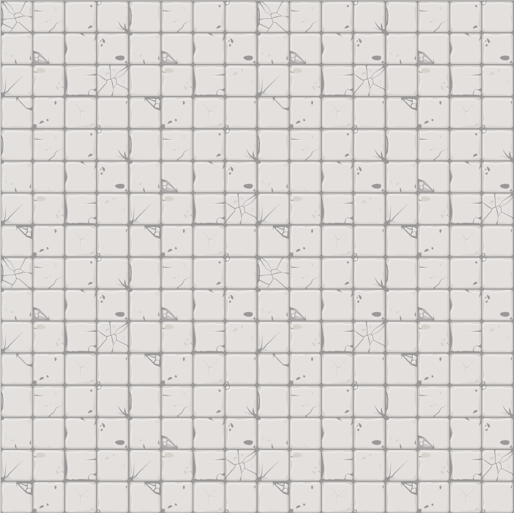 Lichtgrijze verouderde vloerbedekking vinyl tapijt tegels - TenStickers