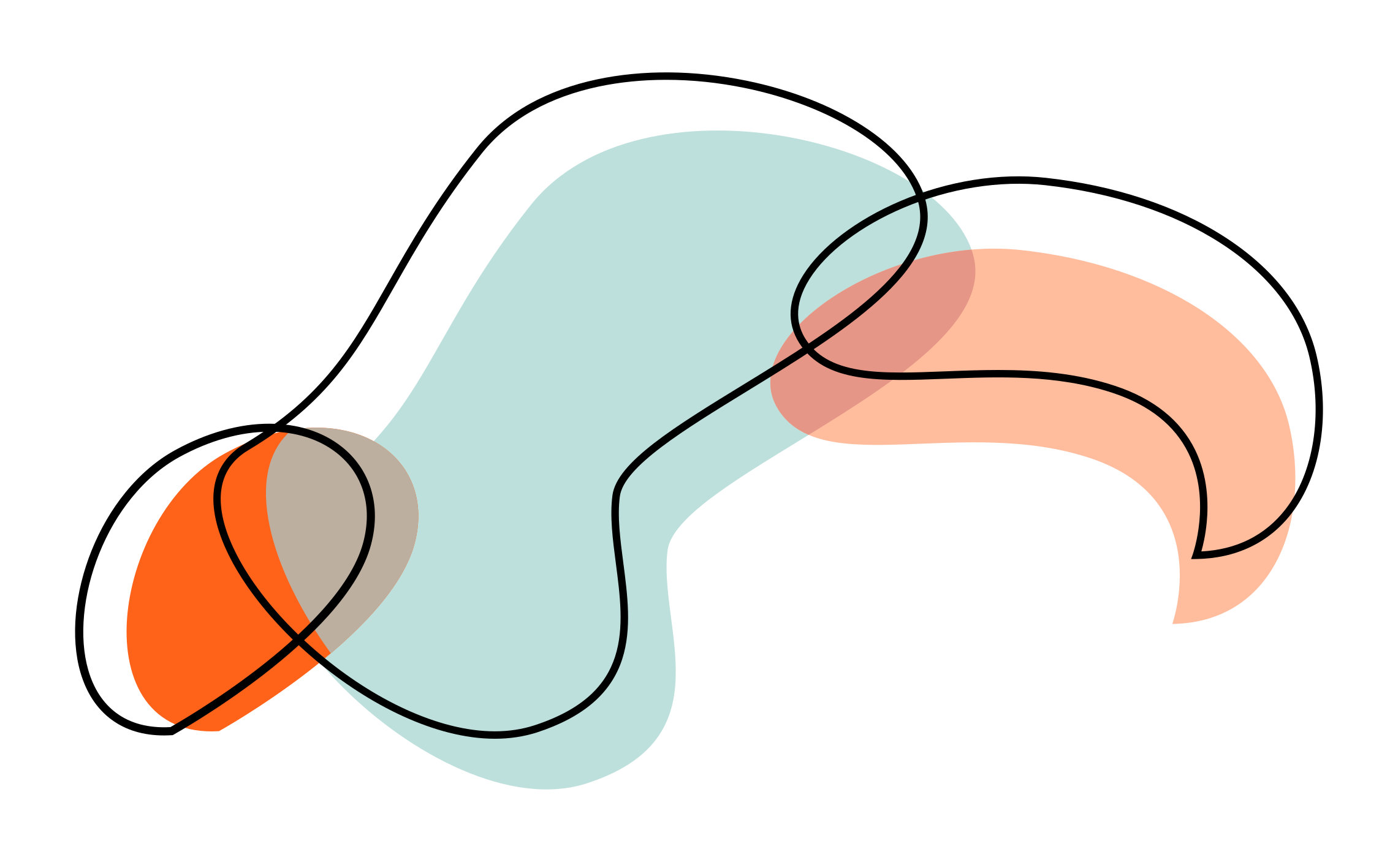 Abstracte geometrische vormen minimalistisch vinyl tapijt - TenStickers