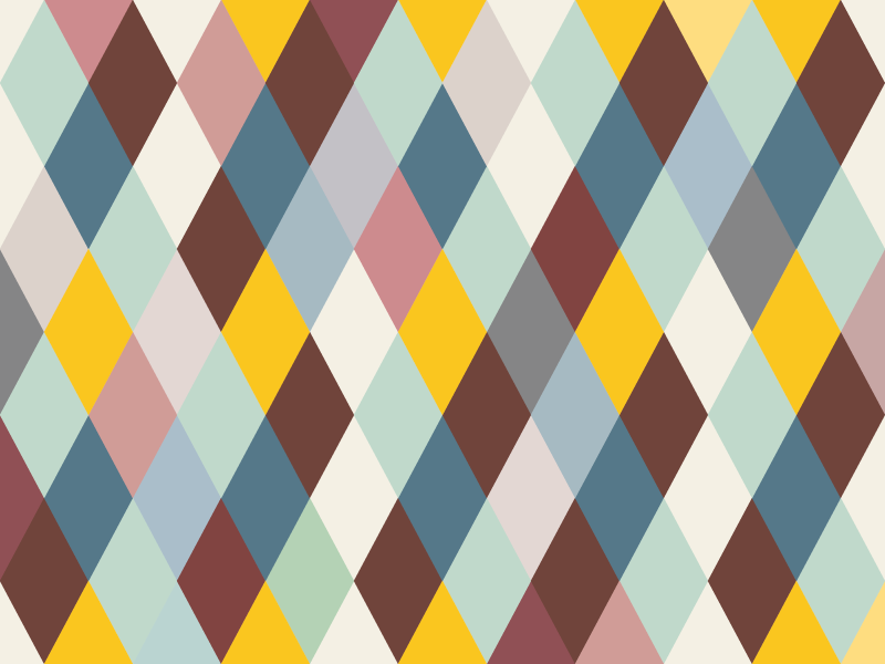 Ruitjes patroon Geometrisch vinyl tapijt - TenStickers