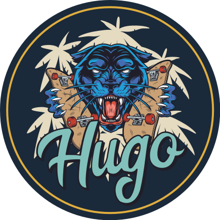 Aangepaste panter dieren tapijt - TenStickers