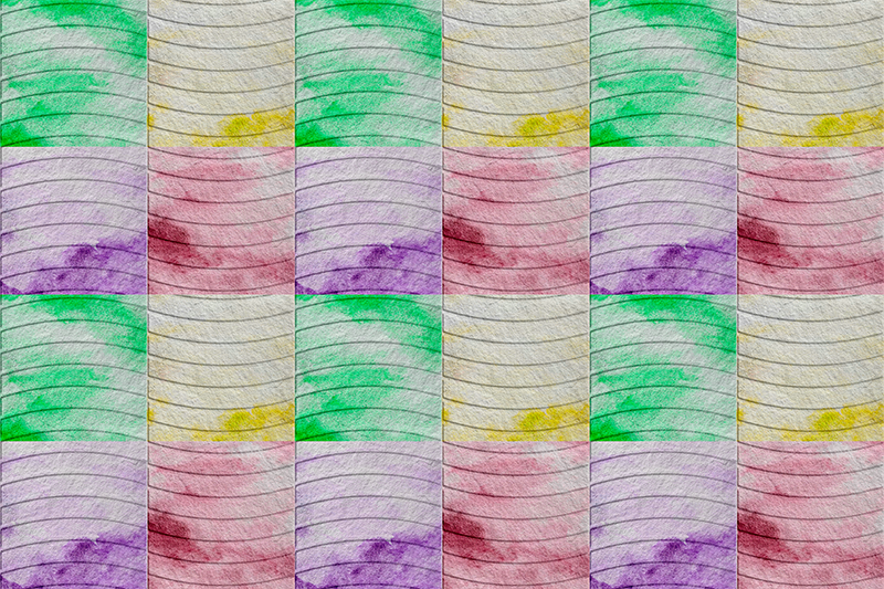 Ramblas tegels Vinyl tapijt woonkamer - TenStickers