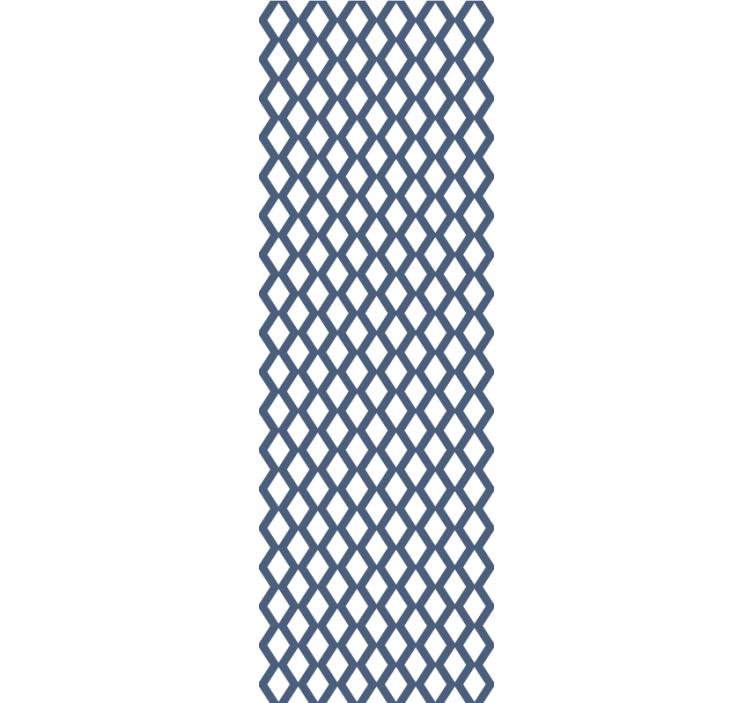 Ruitmotief motief geometrisch behang - TenStickers