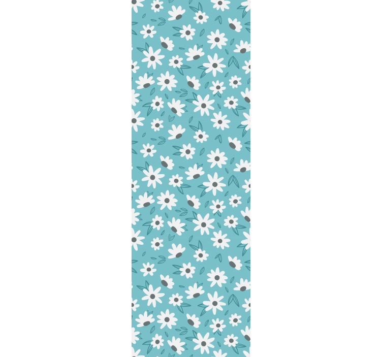 Bloemige lentebloei behang bloemen - TenStickers