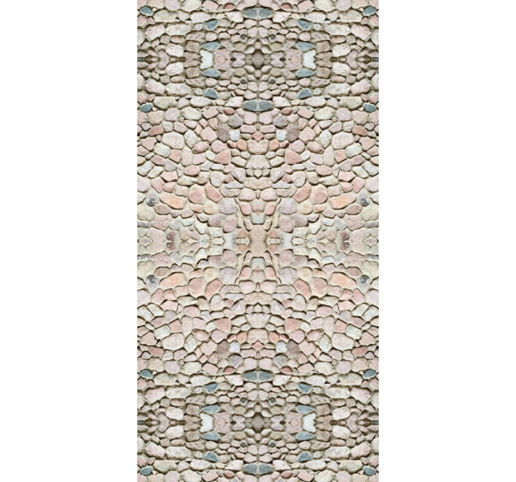 Organische textuur elegantie behang print - TenStickers