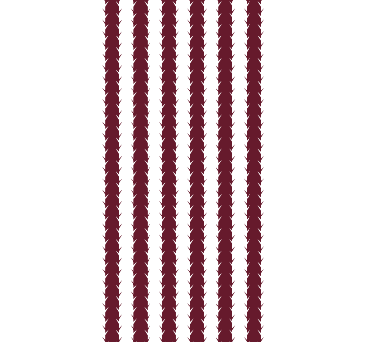 Geometrisch bladpatroon woonkamer behang - TenStickers