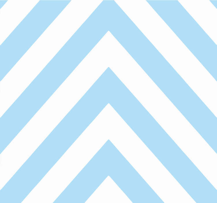 Chevron-zigzag geometrisch behang - TenStickers