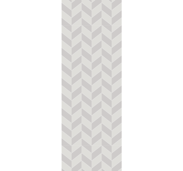 Chevron-elegantie geometrisch behang - TenStickers