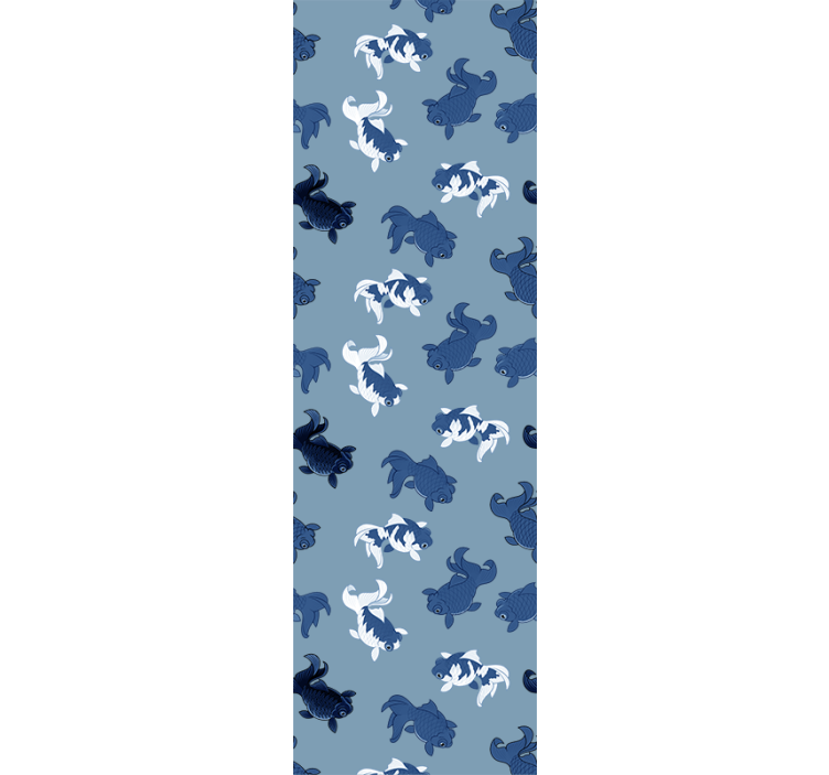 Grillige hoektanden behang honden - TenStickers