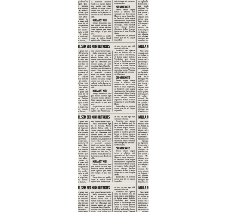 Patroon van tekstkolommen behang letters - TenStickers