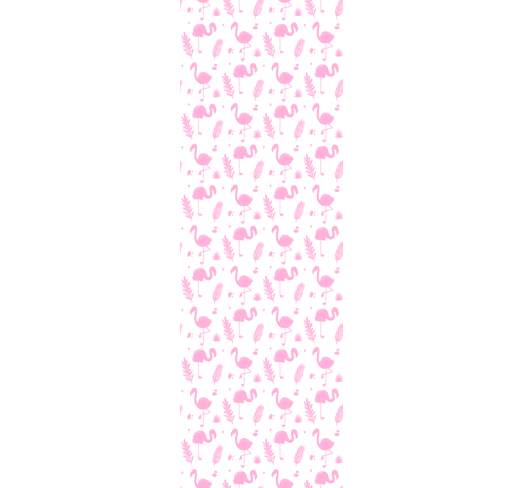 Flamingo-motieven dieren behang - TenStickers