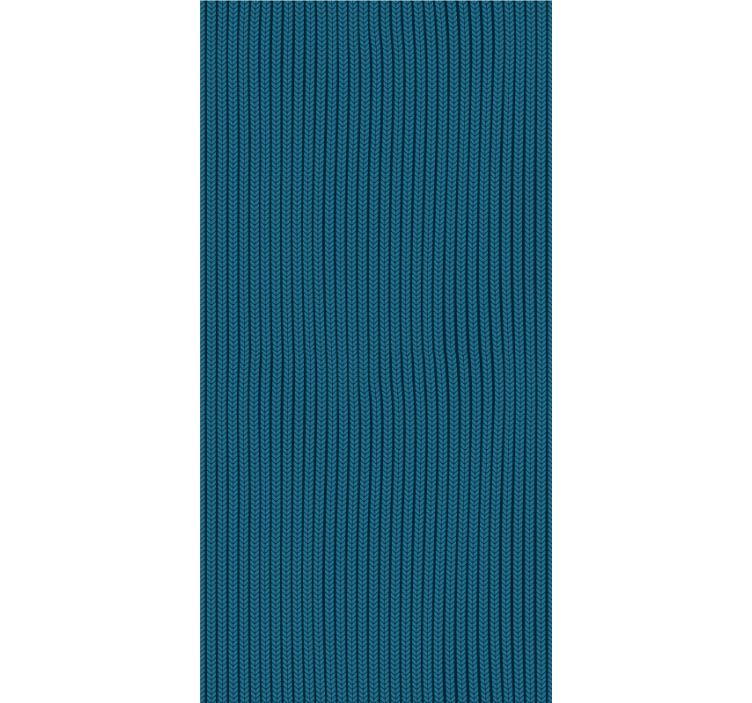 Gevlochten elegantie behang vierkant - TenStickers