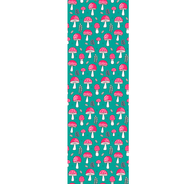 Bos schimmels patroon natuur behang - TenStickers