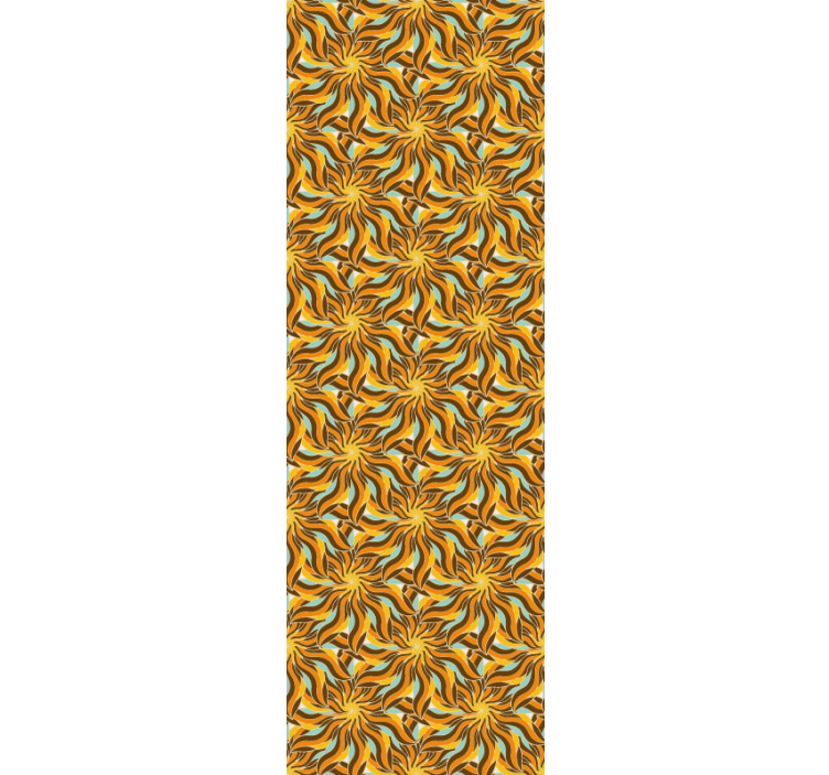 Ingewikkelde wervelpatronen geometrisch behang - TenStickers