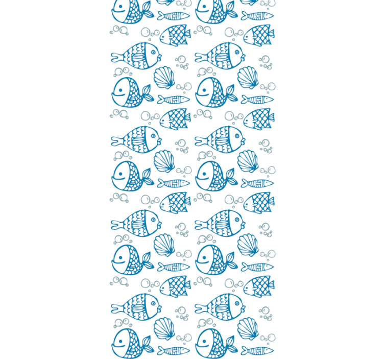 Watervrienden vissen behang - TenStickers