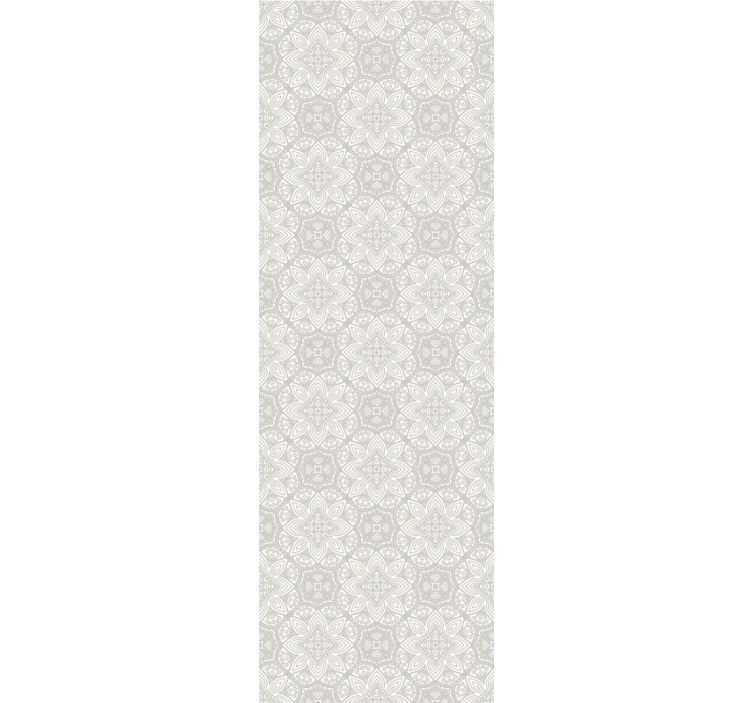 Ingewikkelde bloemen sierlijk behang - TenStickers