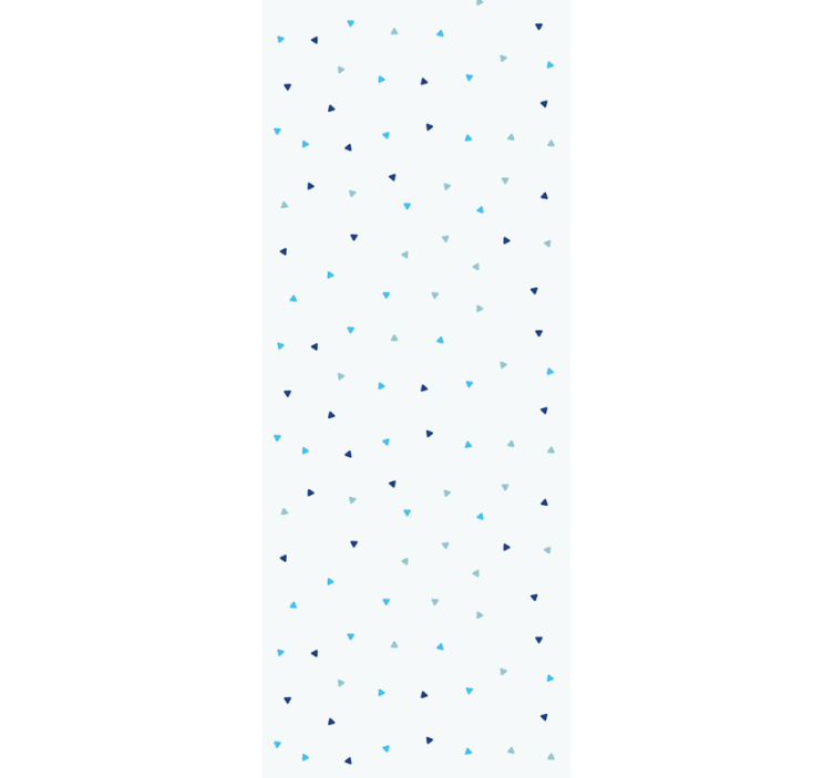 Minimalistische driehoeken geometrisch behang - TenStickers