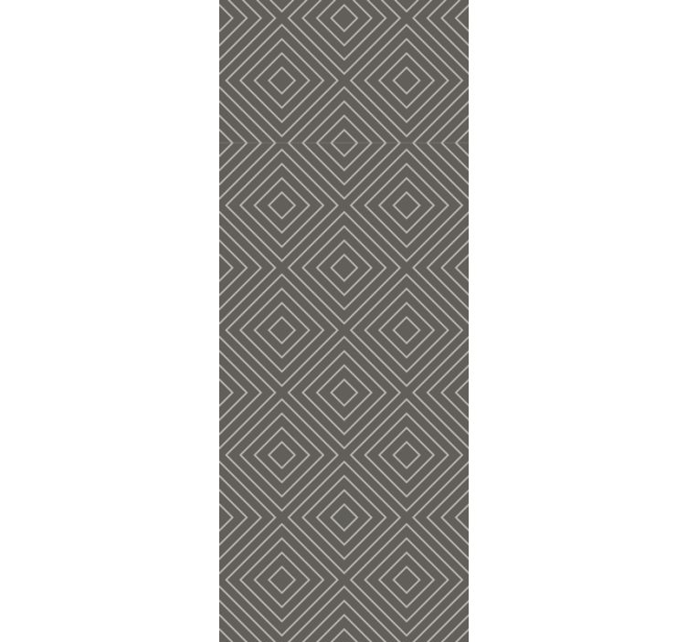 Diamant geometrische geometrisch behang - TenStickers