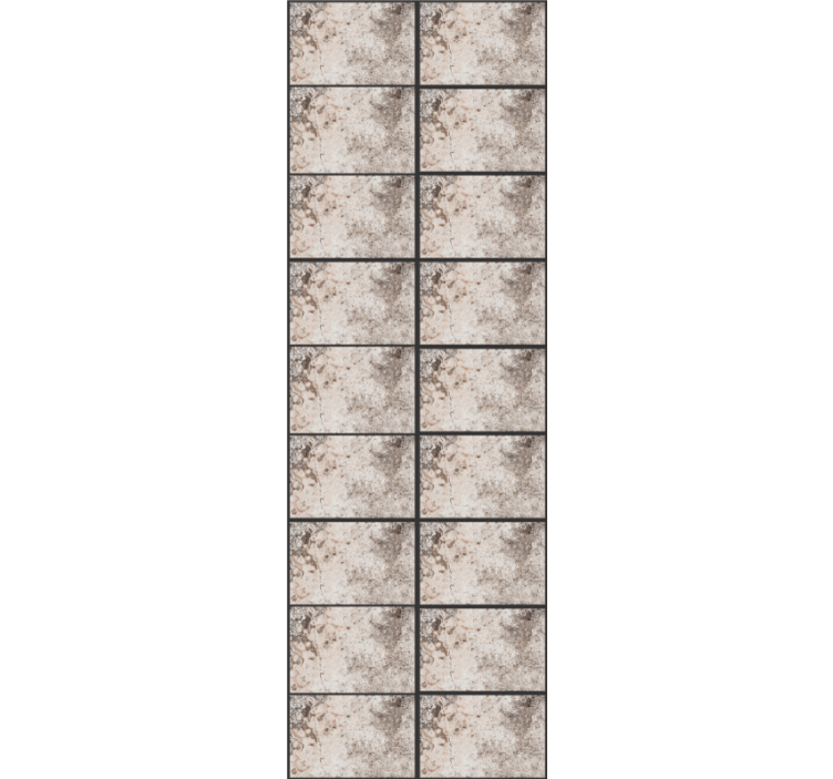 Gemarmerde tegels marmeren behang - TenStickers