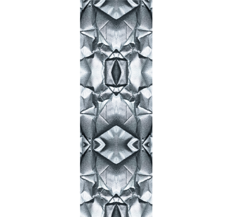 Geometrisch gedempt abstract behang - TenStickers