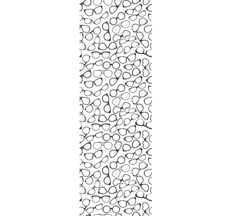 Glazen patroon geometrisch behang - TenStickers