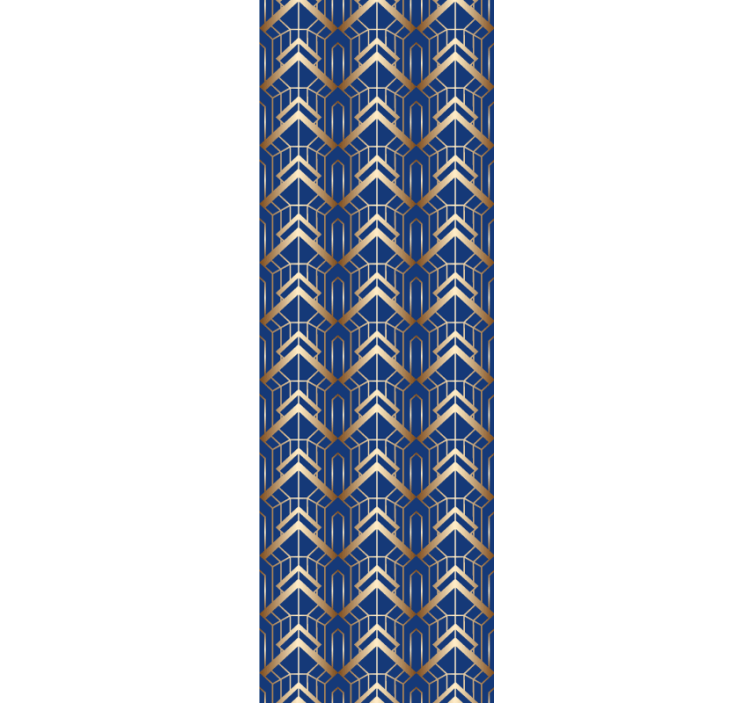 Geometrische pijlpunt geometrisch behang - TenStickers