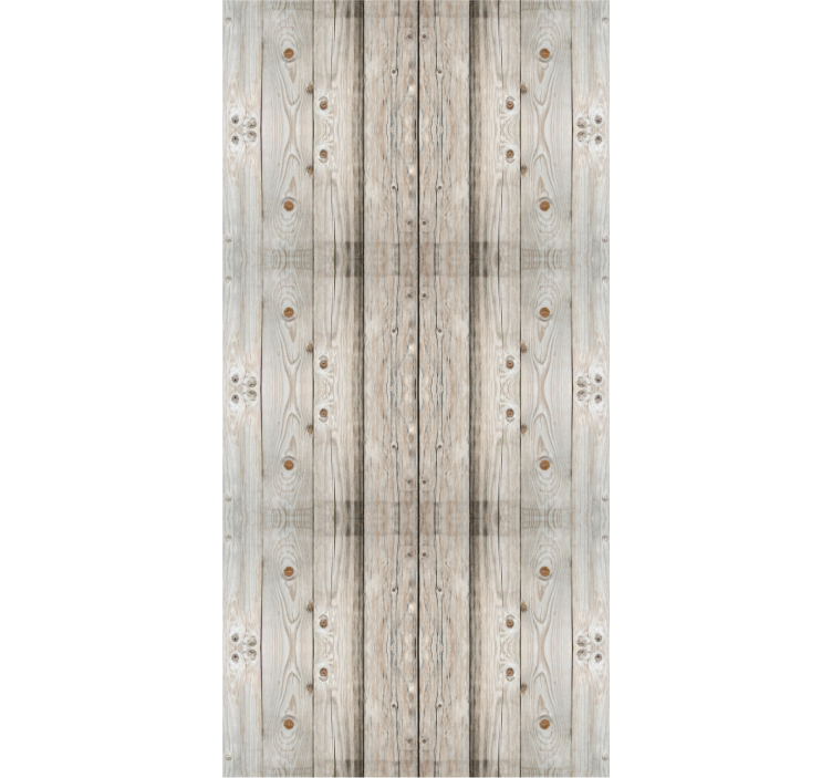 Simulatie van rustieke planken hout behang - TenStickers