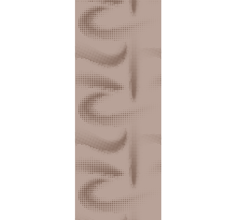 Zand effect patroon golven behang patronen - TenStickers